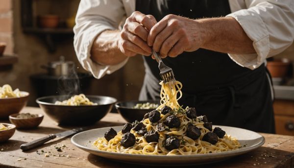 Célébrer la truffe noire dans la gastronomie locale
