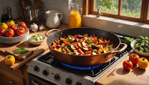 Comment cuisiner les légumes d'été en ratatouille ?