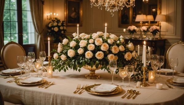 Comment dresser une table de fête spectaculaire
