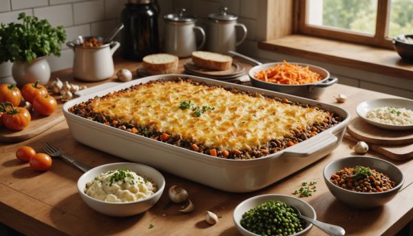 Comment préparer un hachis parmentier végétarien ?