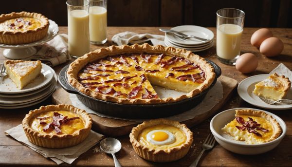 Concocter une authentique quiche lorraine dorée