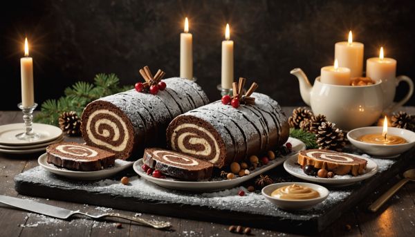 Les plus belles idées de bûches de Noël maison