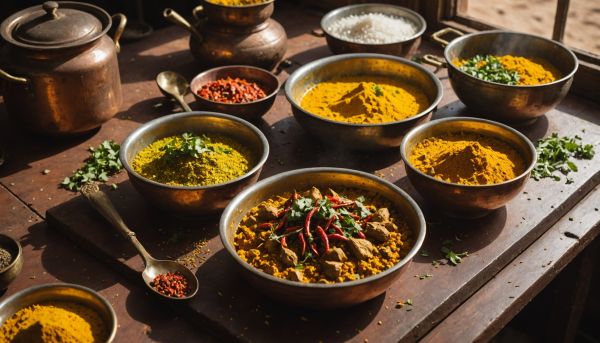 Les saveurs épicées de la cuisine indienne authentique
