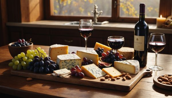 Quel vin rouge choisir avec un plateau de fromages ?